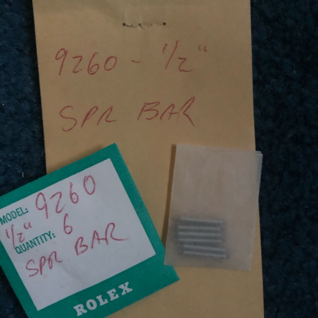 Rolex Spring Bar 12 Pack Of 5 9260 30 Years Old Rolex Spring Bar 12 Pack Of 5 9260 30 Years Old